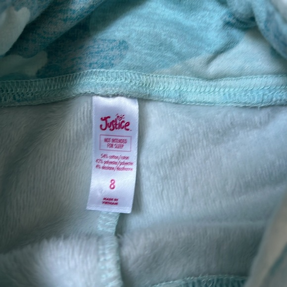 Justice warm leggings lined Camo aqua - Picture 4 of 5